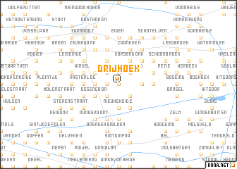 map of Drijhoek