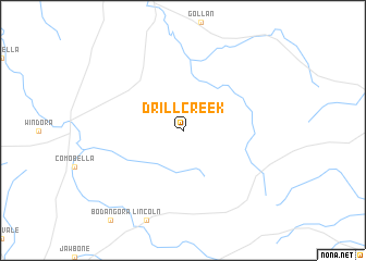 map of Drill Creek