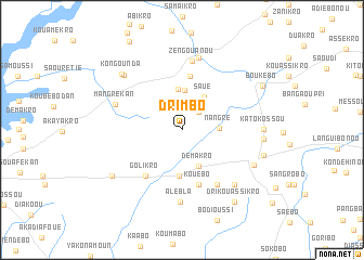 map of Drimbo