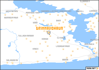 map of Drimmavohaun