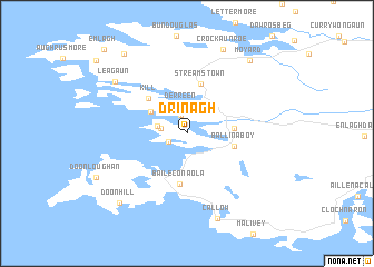 map of Drinagh