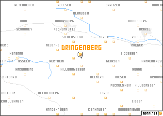 map of Dringenberg