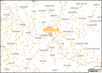 map of Dringla