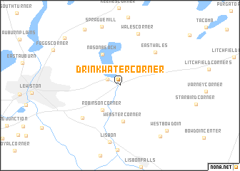 map of Drinkwater Corner