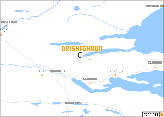 map of Drishaghaun