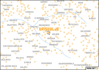 map of Driskulje