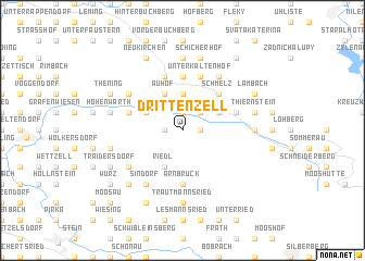 map of Drittenzell