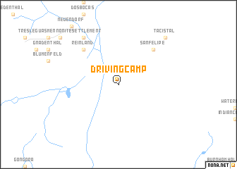 map of Driving Camp