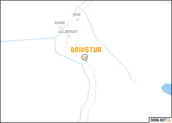 map of Drivstua