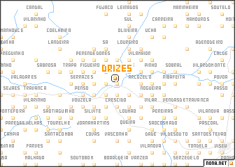 map of Drizes