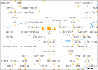 map of Drmoul