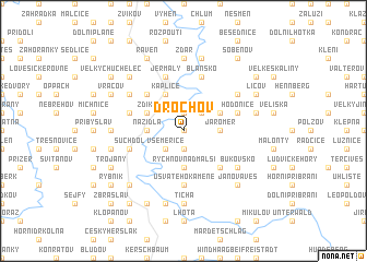 map of Drochov