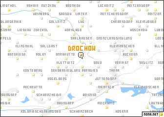 map of Drochow