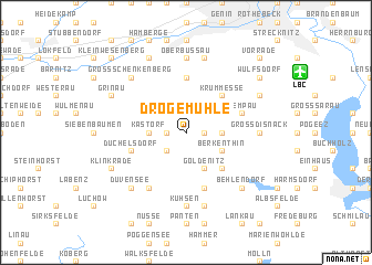 map of Drögemühle