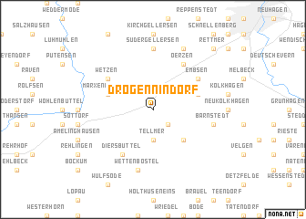 map of Drögennindorf