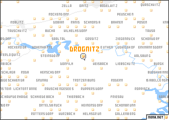 map of Drognitz