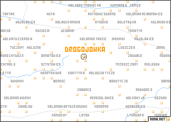 map of Drogojówka