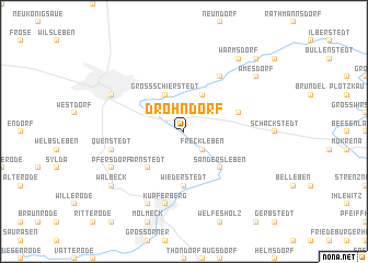 map of Drohndorf