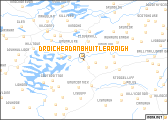 map of Droichead an Bhuitléaraigh