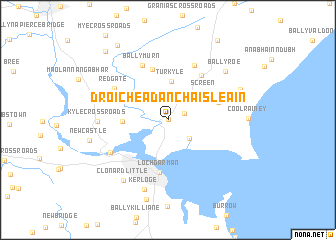 map of Droichead an Chaisleáin
