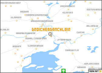 map of Droíchead an Chláir