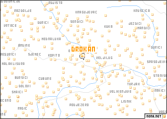 map of Drokan