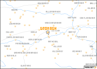 map of Dromagh