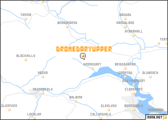 map of Dromedary Upper