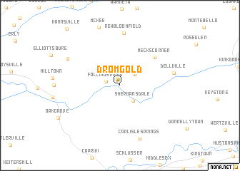 map of Dromgold