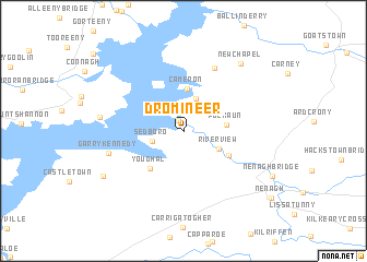 map of Dromineer