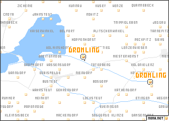 map of Drömling