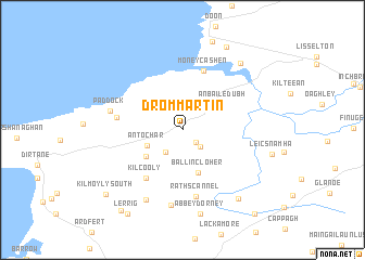 map of Drommartin