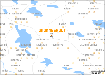 map of Drömmeshult