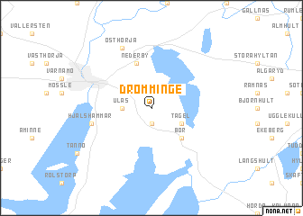 map of Drömminge