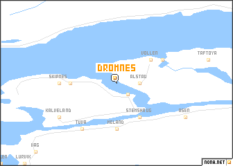 map of Dromnes