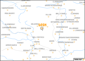 map of Drom