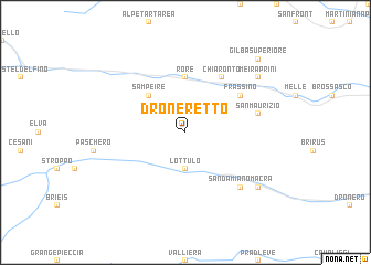 map of Droneretto