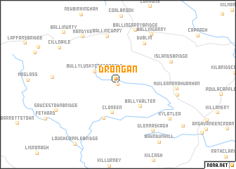 map of Drongán