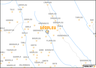 map of Dropleu