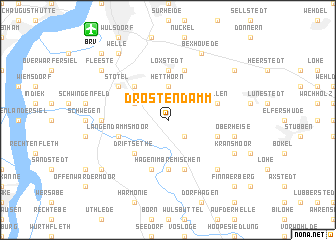 map of Drostendamm