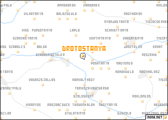 map of Drótostanya