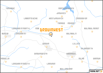 map of Drouin West