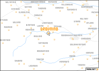 map of Drovnino