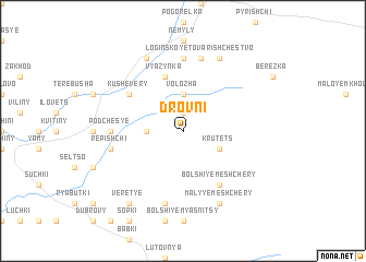 map of Drovni