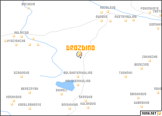 map of Drozdino