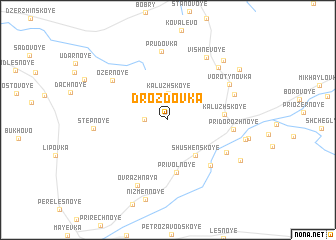 map of Drozdovka