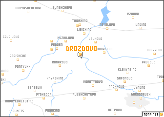 map of Drozdovo