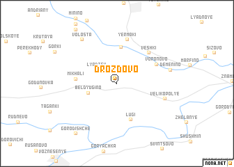 map of Drozdovo