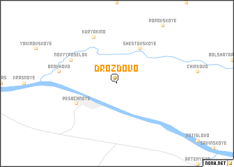 map of Drozdovo