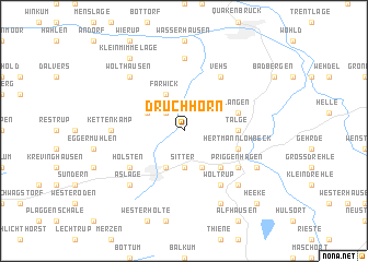 map of Druchhorn